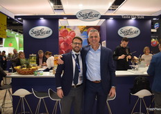 Stephan Rötzer, CEO de SanLucar, con Graziano de Filipis, de Grupo Giuliano.